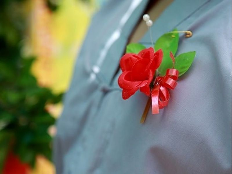 Nghi lễ “Bông hồng cài áo” ngày Vu Lan Nghi lễ “Bông hồng cài áo” ngày Vu Lan